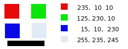 Output channel is red. Green Channel +50