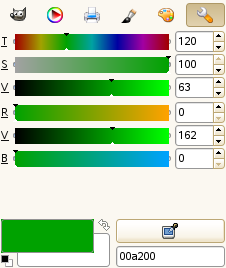 The Scales selector