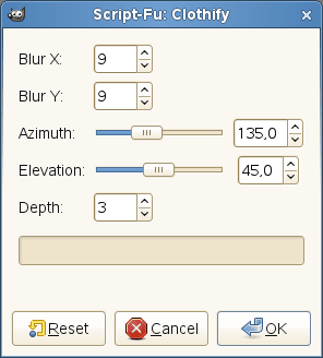 “Clothify” filter options