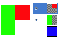 Esempio di «Fondi i livelli visibili»