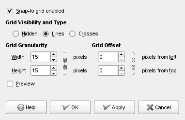 Grid options