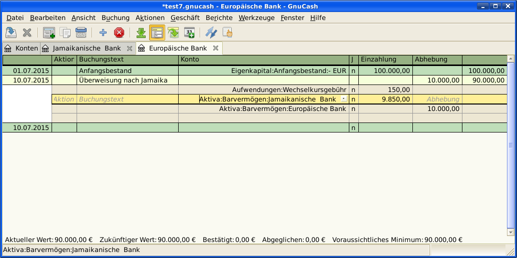 Devisentransfer