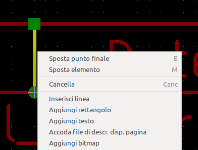 context line move end