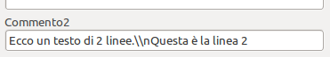 insert slashnewline code