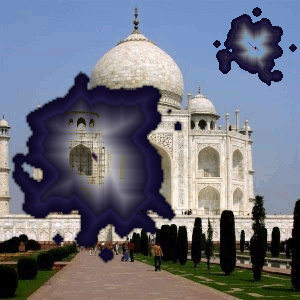 Esempio del filtro «Macchia»