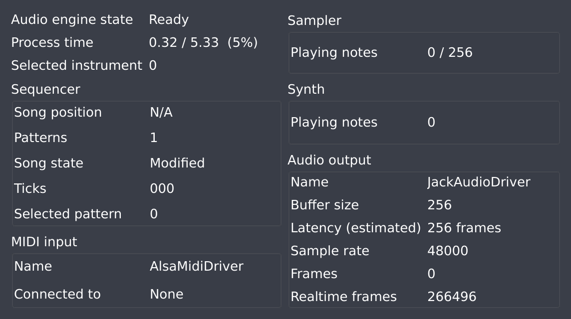 The Audio Engine View
