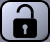 Grey button if a black lock.